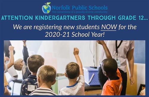 Student registration is underway for the 2020-21 School Year Student registration is underway for the 2020-21 School Year